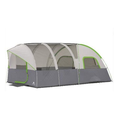  Pop Ozark Trail 100 Lumen Deluxe LED Tent Light bundle with Ozark Trail Modified Dome, 16 x 8 Tunnel Tent