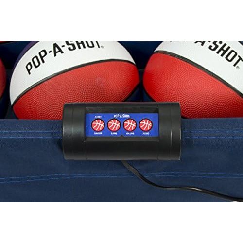  [아마존베스트]Pop-A-Shot Official Home Dual Shot Basketball Arcade Game  10 Individual Games  Durable Construction  Near 100% Scoring Accuracy  Multiple Height Settings  Large LED Scoring S