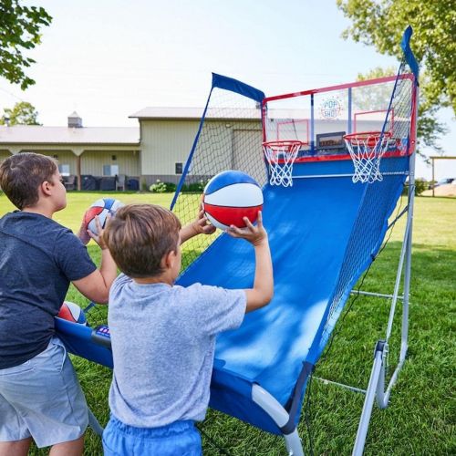  [아마존베스트]Pop-A-Shot Official Indoor/Outdoor Dual Shot Arcade Basketball Game