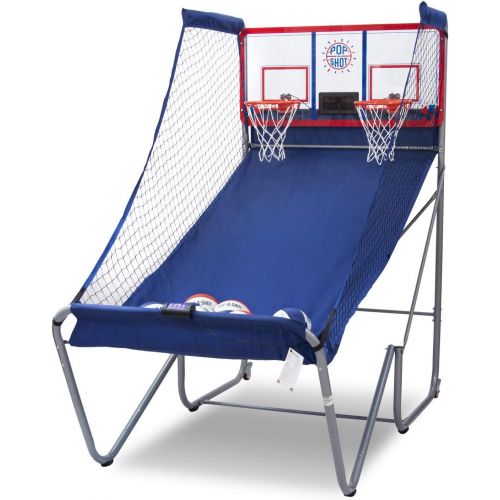  [아마존베스트]Pop-A-Shot Official Indoor/Outdoor Dual Shot Arcade Basketball Game