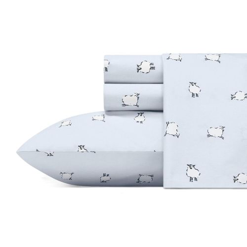  Poppy & Fritz Sheep Sheet Set Twin Blue