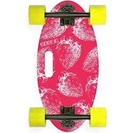 Popsport 19 Inch Mini Longboard Skateboard 440LBS Strong 7 Ply Russian Maple Complete Skateboard Cruiser Skateboard with Handle for Beginners and Pro