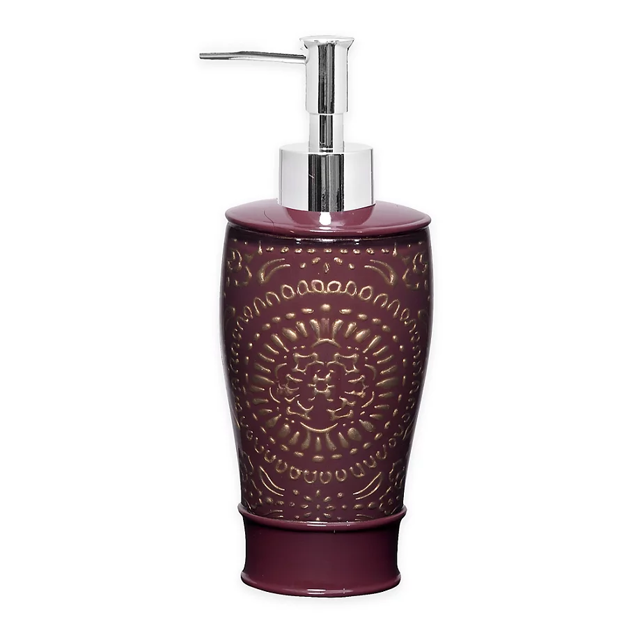  Popular Bath Cascade Lotion Dispenser in Burgundy