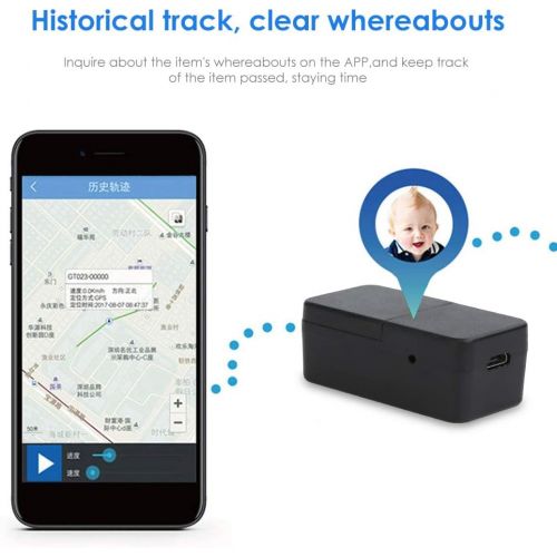  Porfeet GPS Tracker, 2G GPS BDS LBS Real time Car Motorcycle Tracker Anti Theft Tracking Device