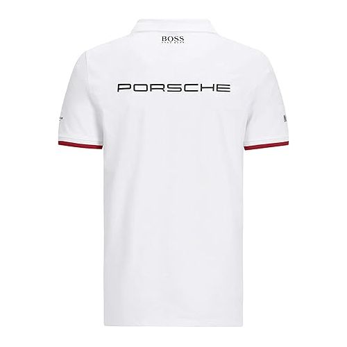  Porsche Motorsport Men's Team Black Polo w/Motorsport Kit