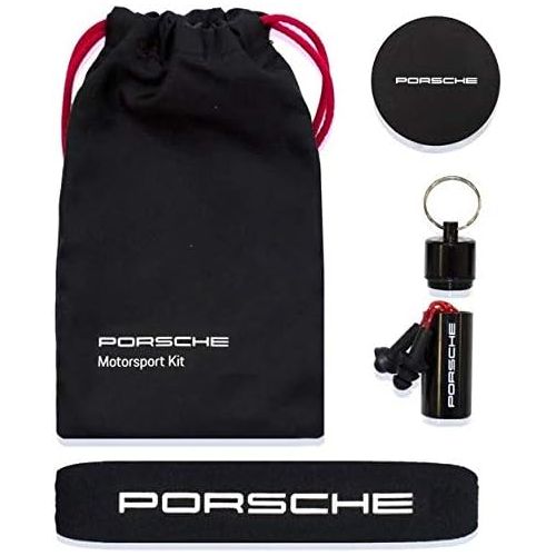  Porsche Motorsport Mens Team Black Polo w/Motorsport Kit