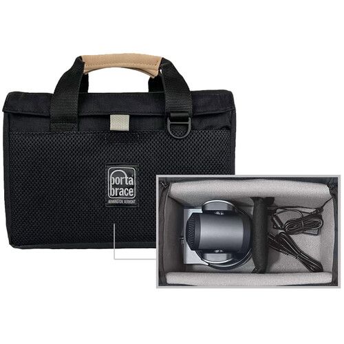  PortaBrace Hard Shipping Case with Removable Soft Case for PTZ Camera & Accessories