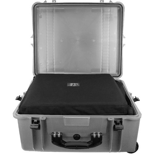  PortaBrace Wheeled Hard Case & Backpack System for Drone or Camera (Silver, Black)