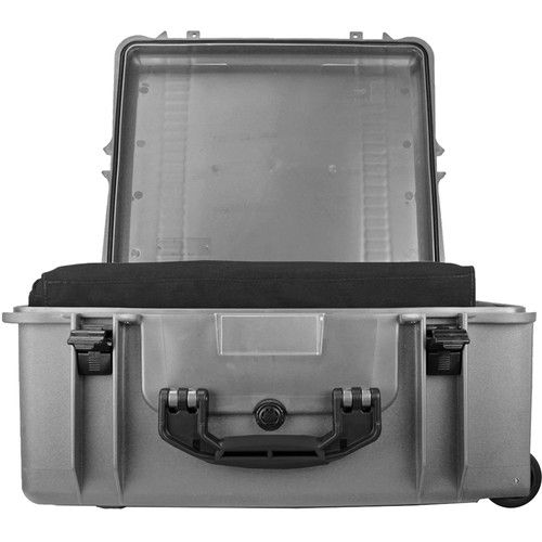  PortaBrace Wheeled Hard Case & Backpack System for Drone or Camera (Silver, Black)