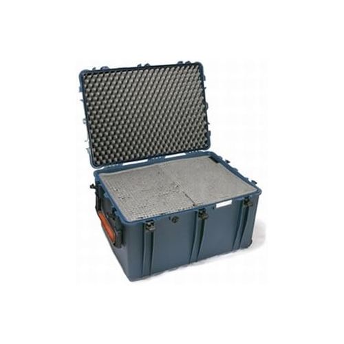  Portabrace PB-2850F Wheeled Superlite Vault Hard Case with Foam (Blue)