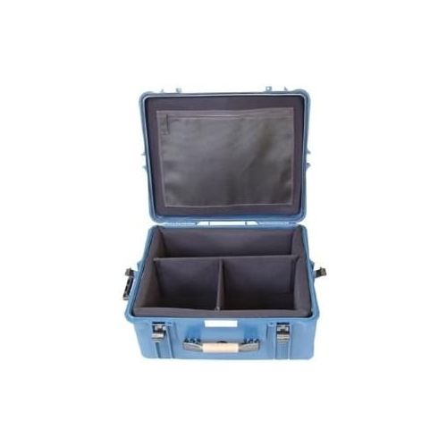  Portabrace PB-2600DK Superlite Hard Case with Divider Kit (Blue)