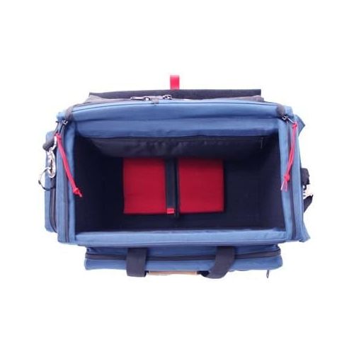  Portabrace DVO-2RQS-M3 DV Organizer/Quick Slick (Black/Red)