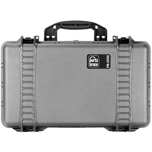  PortaBrace PB-2550 Hard Case with Premium Divider Kit (Silver Platinum)