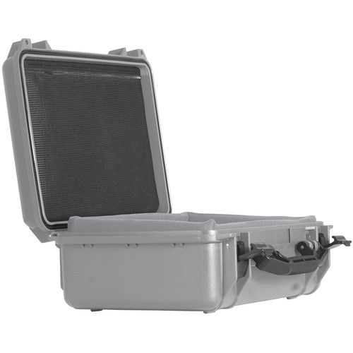  PortaBrace PB-2400DKP Hard Case with Custom Foam (Silver Platinum)