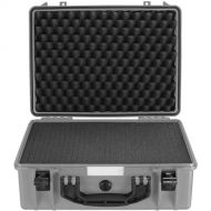 PortaBrace PB-2500FP Hard Utility Case with Foam (Platinum)