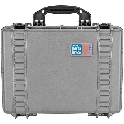  PortaBrace PB-2500FP Hard Utility Case with Foam (Platinum)