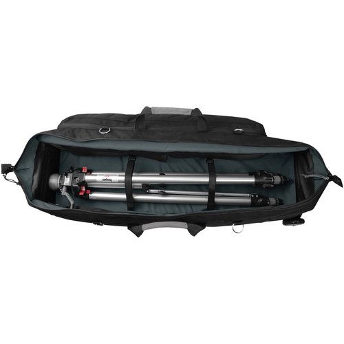  PortaBrace Wheeled Tripod/Light Case (Black)