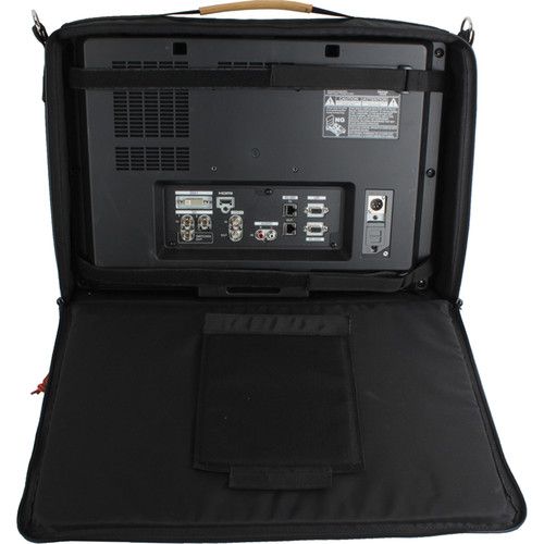  PortaBrace MO-LH1710B Flat Screen Monitor Case for Panasonic Monitors (Black)