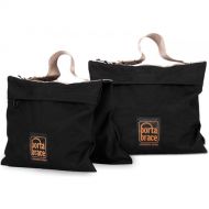 PortaBrace Heavy-Duty Sandbags (2-Pack, 25 lb, Black, Empty)