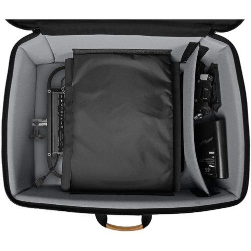  PortaBrace Soft Protective Carrying Case for 2 Gemini 1x1 LitePanels (Black)