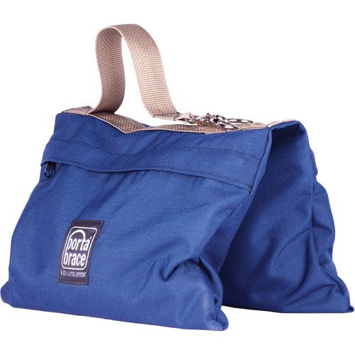  PortaBrace Heavy-Duty Sandbag (25 lb, Blue, Empty)