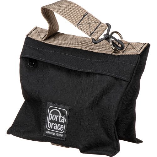  PortaBrace Heavy-Duty Sandbag (15 lb, Black, Empty)