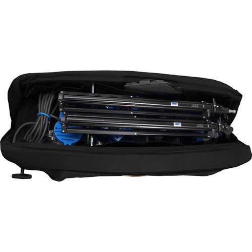  PortaBrace WRB-3OR Wheeled Run Bag (Midnight Black)