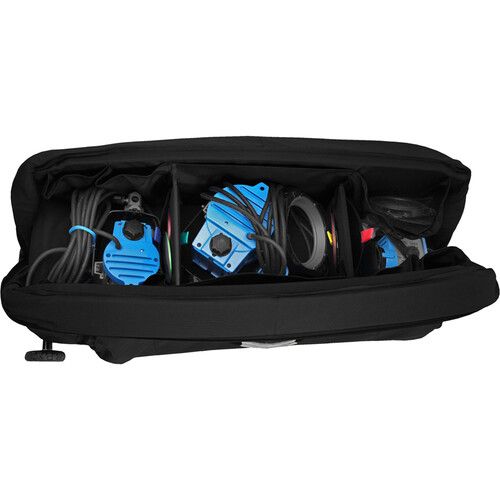  PortaBrace WRB-3OR Wheeled Run Bag (Midnight Black)