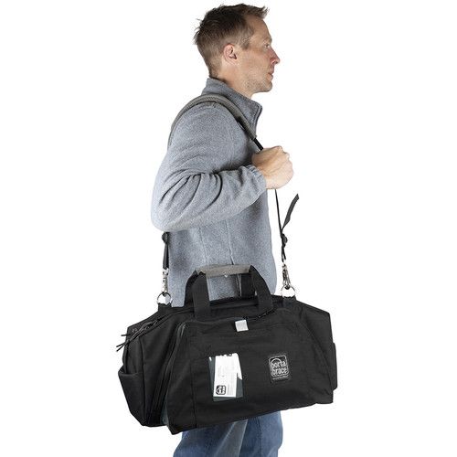  PortaBrace Tungston-Carry Lightweight Run Bag (Black)