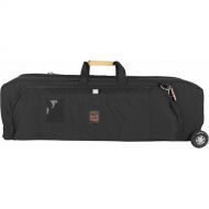 PortaBrace Wheeled C-Stand Carrying Case with Accessory Pouch & Sand Bag (Black)