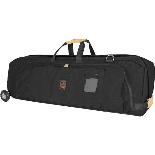  PortaBrace Wheeled C-Stand Carrying Case with Accessory Pouch & Sand Bag (Black)