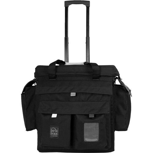  PortaBrace Large Production Case with Off-Road Wheels (Black)