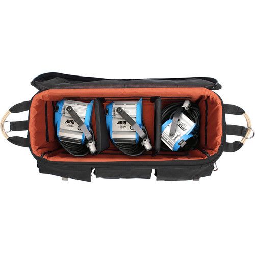  PortaBrace Rigid-Frame LED Light Transport Case for Two ARRI 300 Lights (Black)