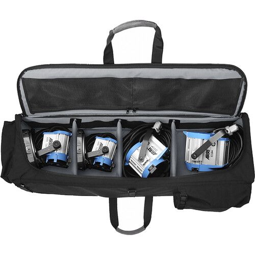  PortaBrace Wheeled Soft Case with Backpack Straps for Four ARRI 650 Lights