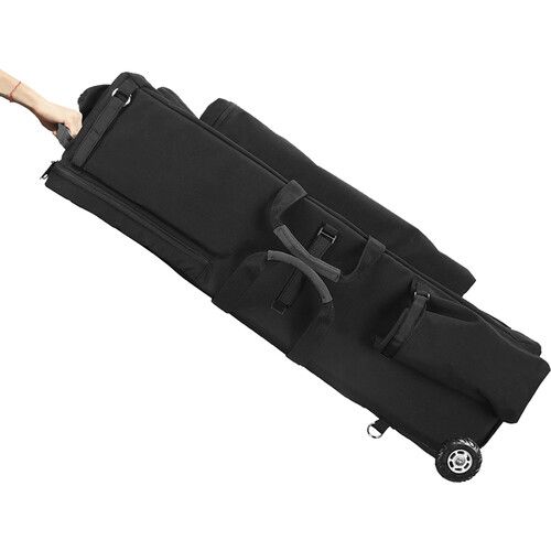  PortaBrace Wheeled Soft Case with Backpack Straps for Four ARRI 650 Lights