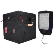 PortaBrace LPB-LED4 Carrying Case for 4 Litepanels 1X1 Lights (Midnight Black)