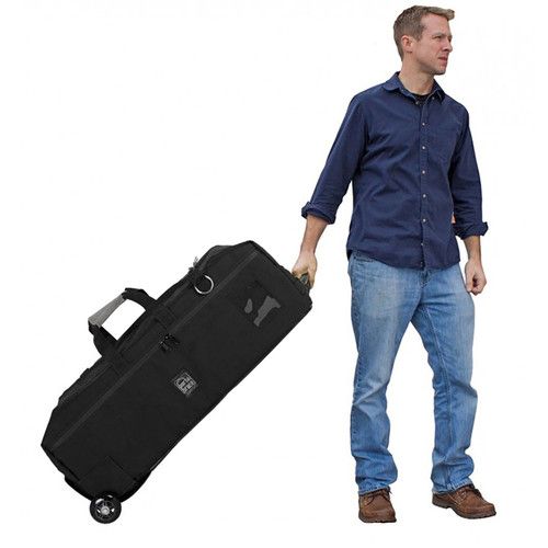  PortaBrace Large-Wheeled Genaray Spectrol LED Kit Gear Bag (Black)