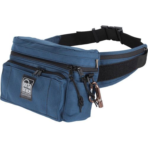  PortaBrace HIP-3 Hip Pack for Small Camcorders and Accessories (Large, Signature Blue)