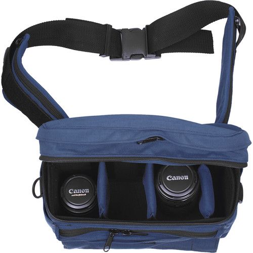  PortaBrace HIP-3 Hip Pack for Small Camcorders and Accessories (Large, Signature Blue)