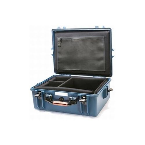  PortaBrace Portabrace PB-2700DK Superlite Hard Case with Divider Kit (Blue)