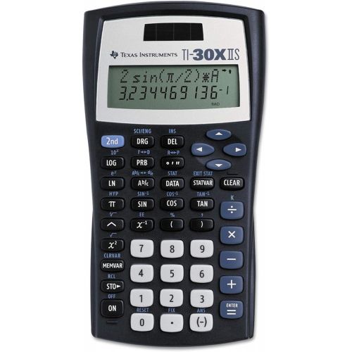  [아마존베스트]Portable & Gadgets Texas Instruments TI-30X IIS 2-Line Scientific Calculator, Black Color: Black