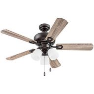 Portage Bay 51442 Miller Park Ceiling Fan, 44, Bronze