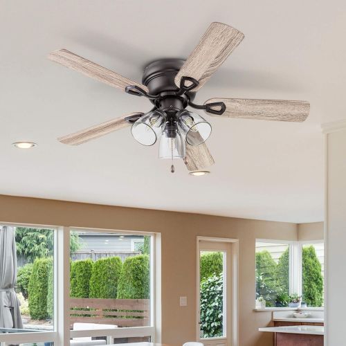  Portage Bay 51436 Renton Ceiling Fan, 42, Bronze