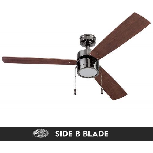  Portage Bay 51453 Madrona Ceiling Fan, 52, Gun Metal