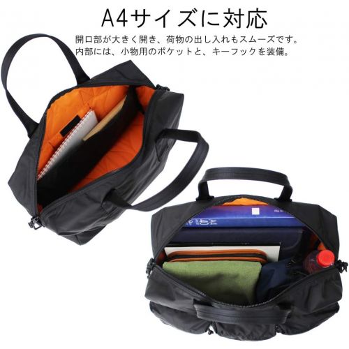  PORTER official 2Way Duffle Bag M [FORCE] YOSHIDA BAG Made in Japan (Navy)