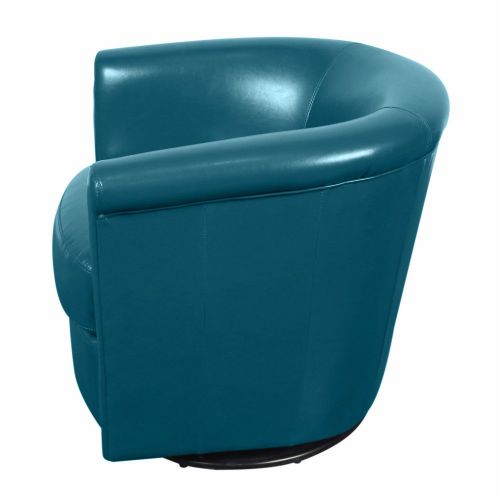  Porter Designs AC213 Marvel Swivel Accent Chair, Blue