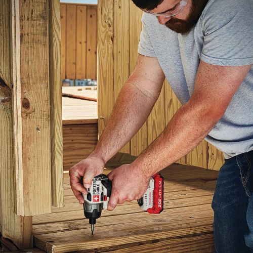  Porter-Cable PORTER CABLE 20-Volt Max Lithium-Ion 14-Inch Brushless Impact Driver, PCCK647LB