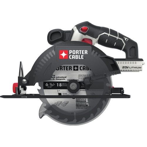  Porter-Cable PORTER CABLE PCC660B 20V MAX Lithium-Ion 6-12-Inch Cordless Circular Saw (Bare Tool  Battery Sold Seperately)