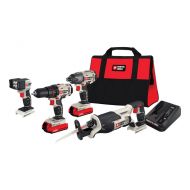 Porter-Cable PCCK615L4 20V MAX* Lithium 4-Tool Combo Kit