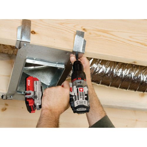  Porter-Cable PORTER CABLE PCC620LB 20V MAX Lithium-Ion Cordless 12-Inch Hammer Drill Kit